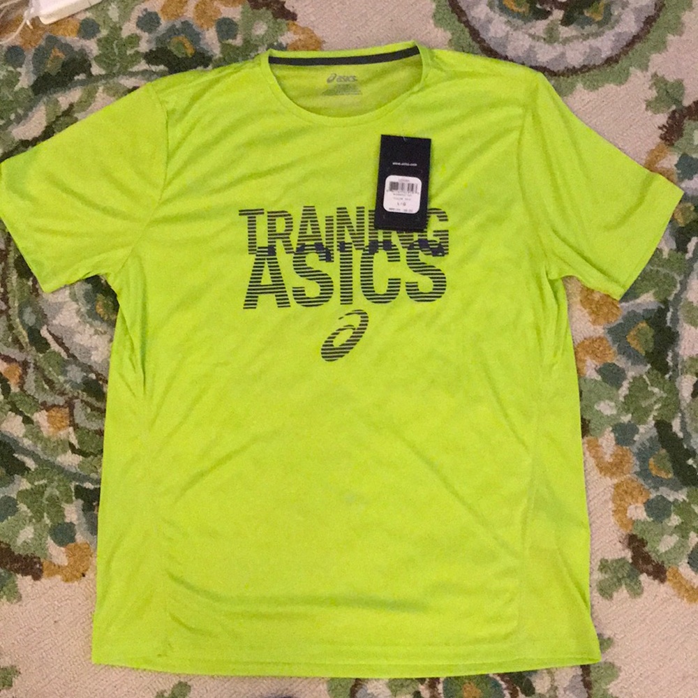 ASICS motion dry work out shirt